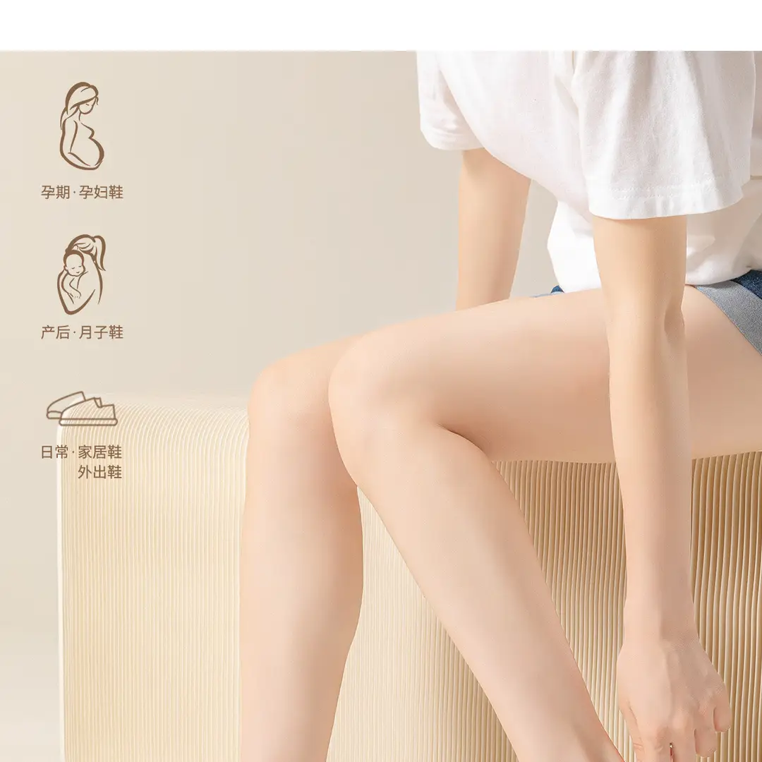 Moon Shoes Spring and Autumn Backpack with Soft Bottom Non-slip Summer Thin October Pregnant Women's Autumn and Winter Slippers for Women — feature 3