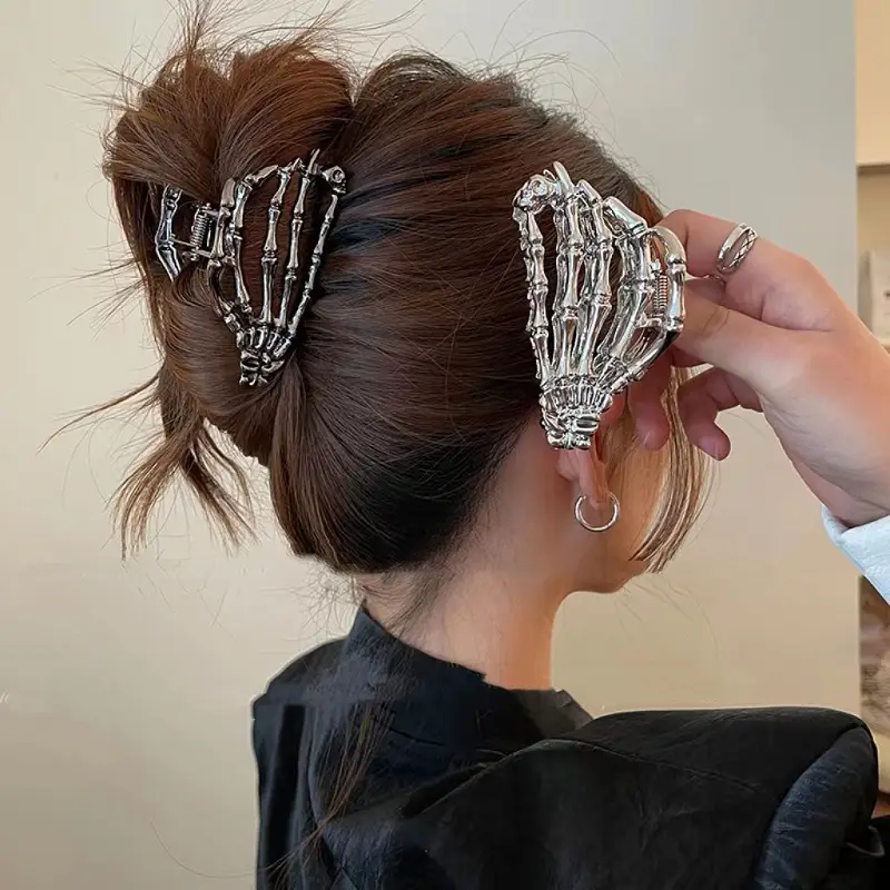 Skull Claw Hairpin for Women High End Hair Accessory