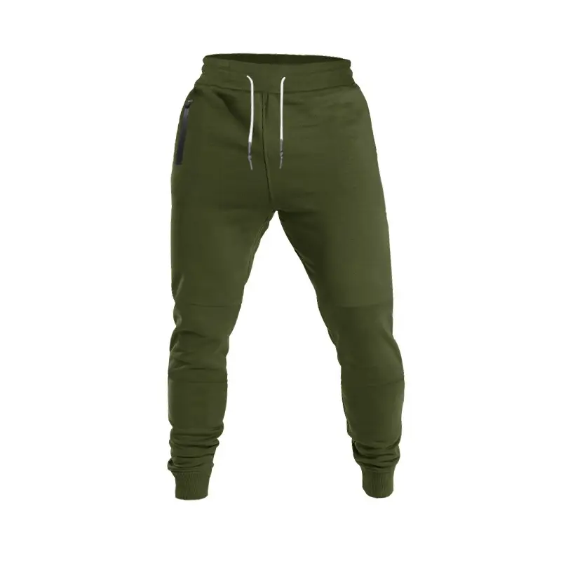Men Drawstring Casual Trousers Navy Blue Breathable — feature 26