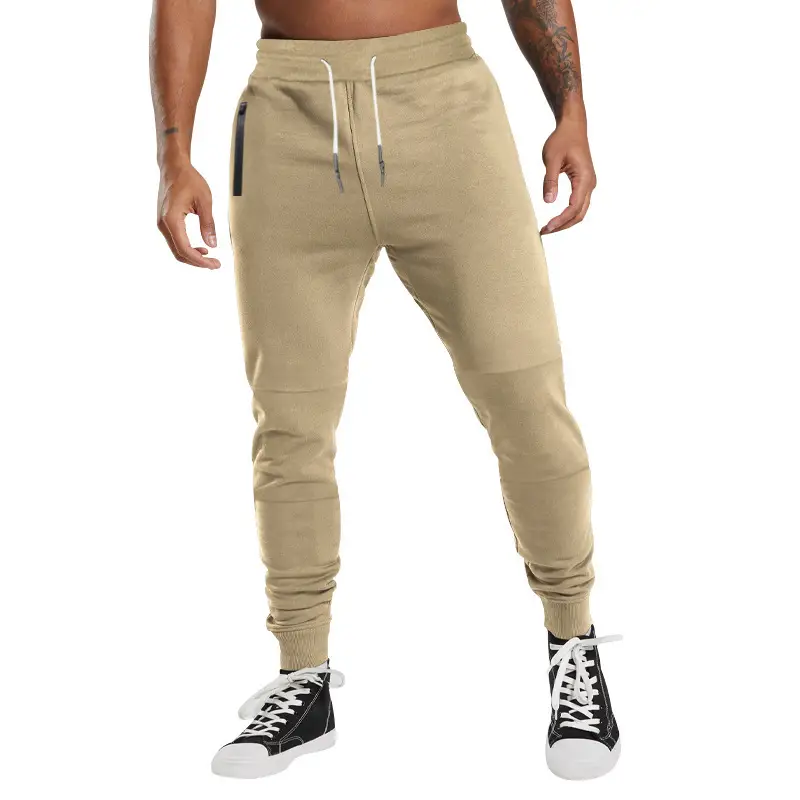 Men Drawstring Casual Trousers Navy Blue Breathable — feature 31