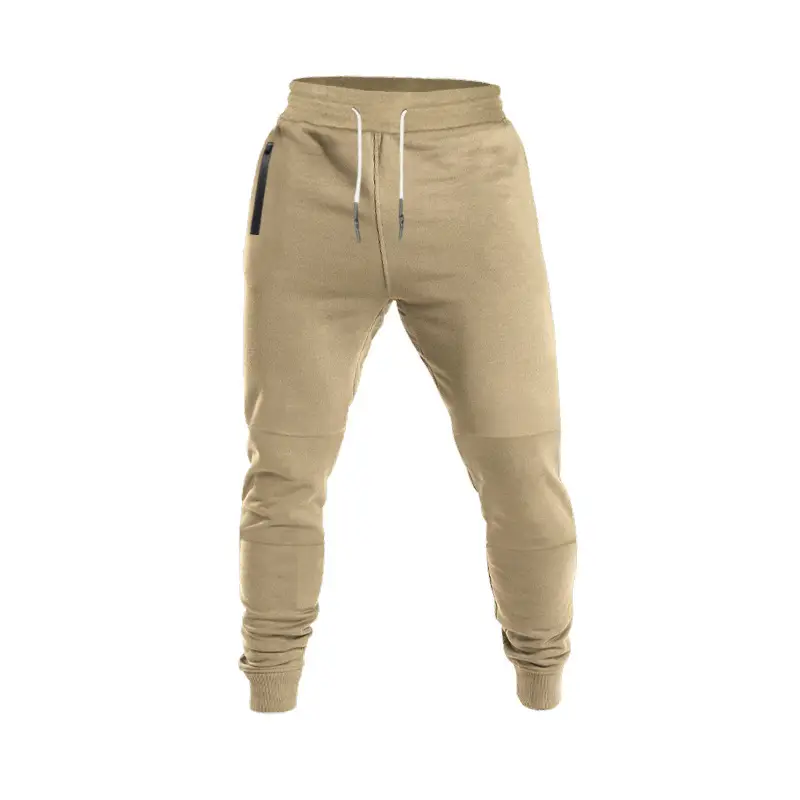 Men Drawstring Casual Trousers Navy Blue Breathable — feature 33