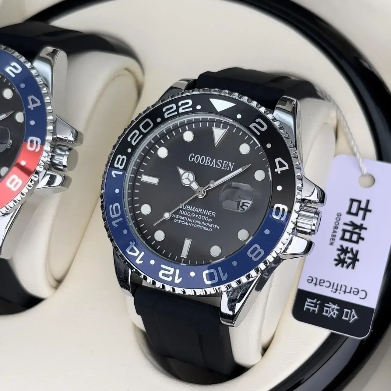 Guberson Coke Circle Men's Watch Waterproof Luminous Calendar - Image 4