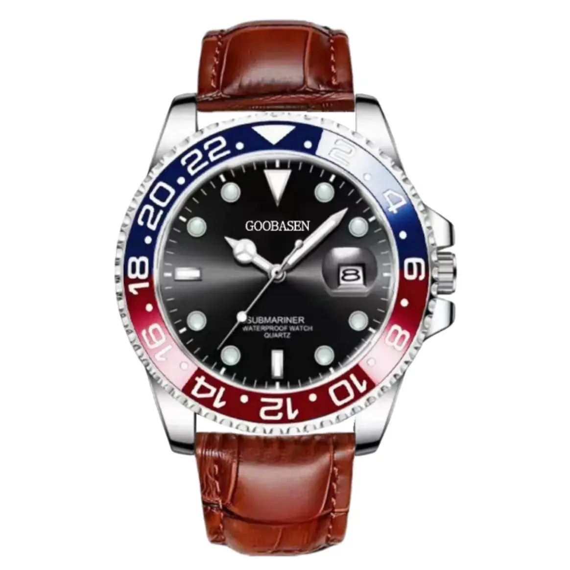 Guberson Coke Circle Men's Watch Waterproof Luminous Calendar - Image 6