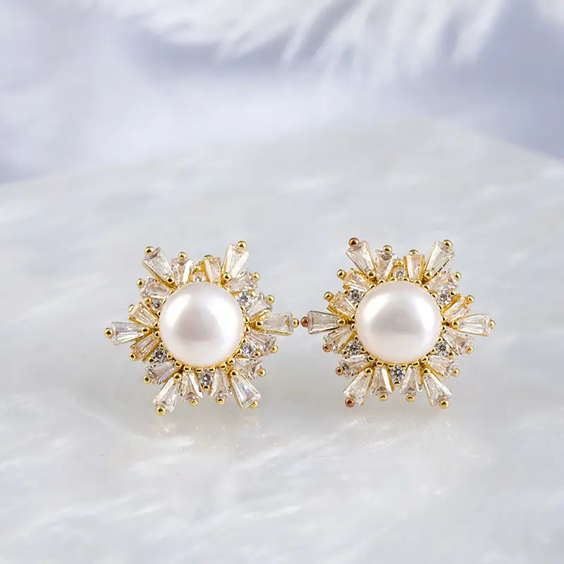 2025 Pearl Ring Set with Pendant & Earrings