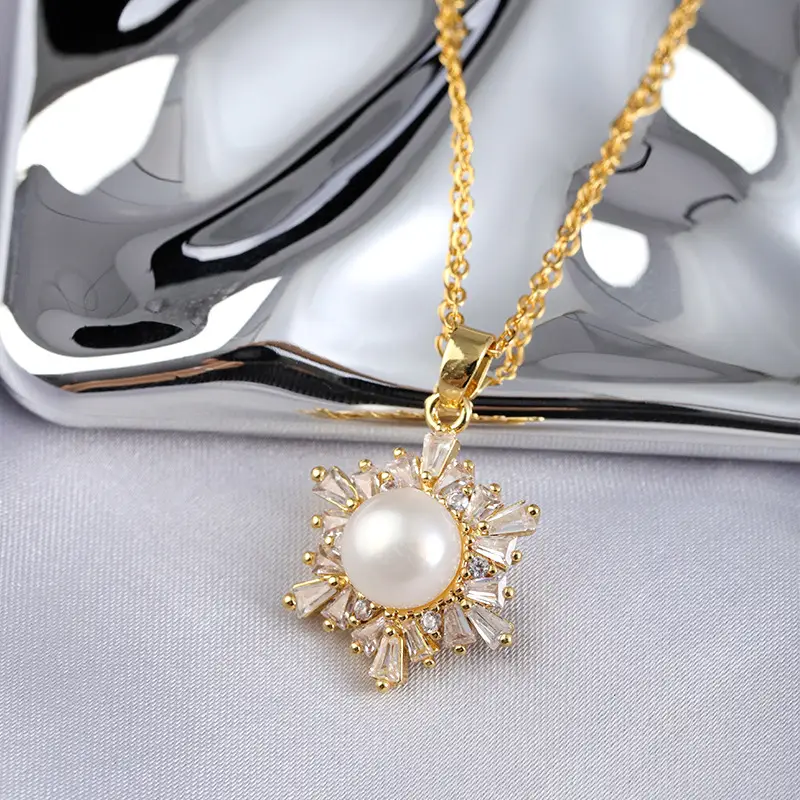 2025 Pearl Ring Set with Pendant & Earrings