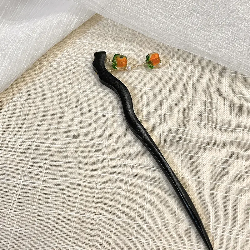 Chinese Style Pearl Flower Hairpin for Women - Image 17