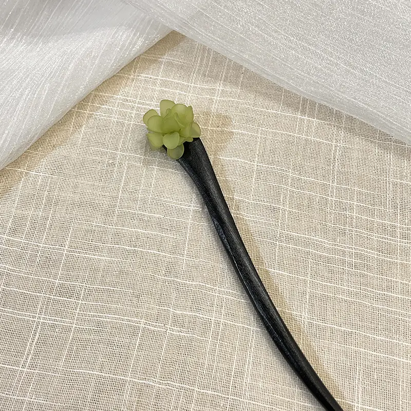 Chinese Style Pearl Flower Hairpin for Women - Image 22