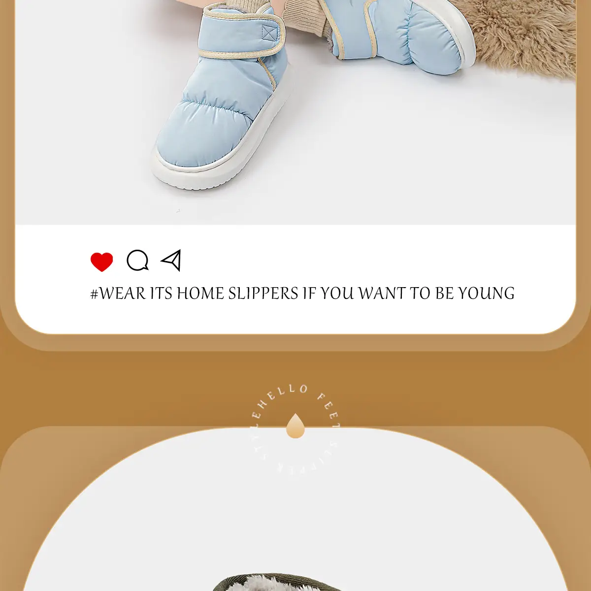 Women Waterproof Blue Plush Snow Boots Winter — feature 16
