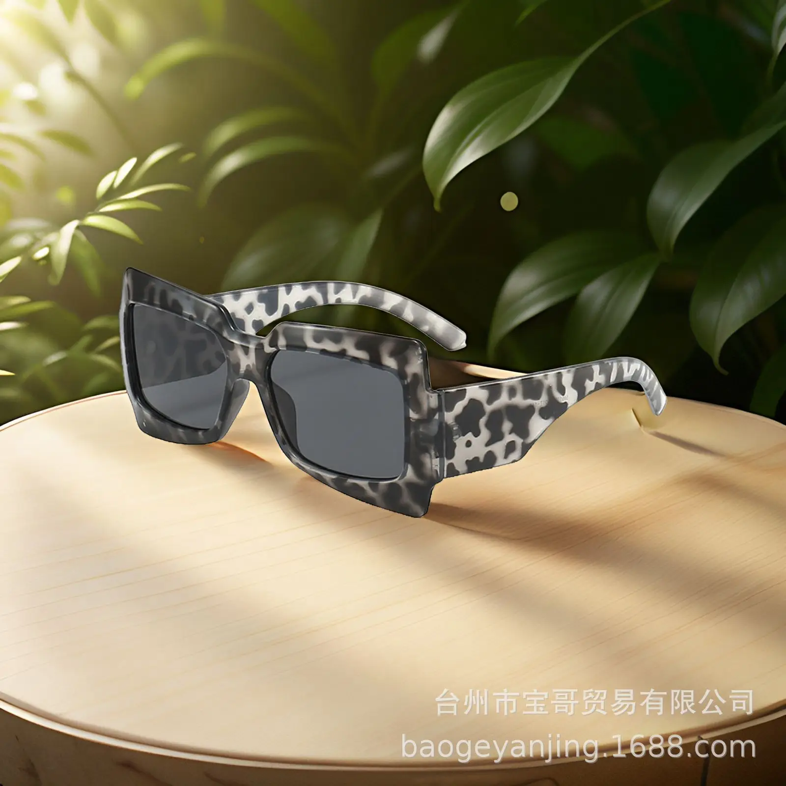 UV-Proof Men's Green Pink Sunglasses Travel Photography Glasses - Image 8