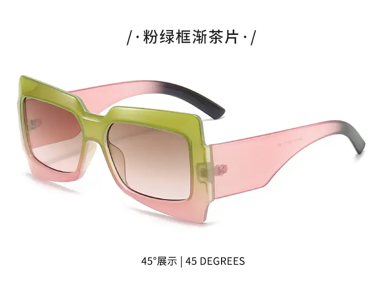 UV-Proof Men's Green Pink Sunglasses Travel Photography Glasses — feature 12
