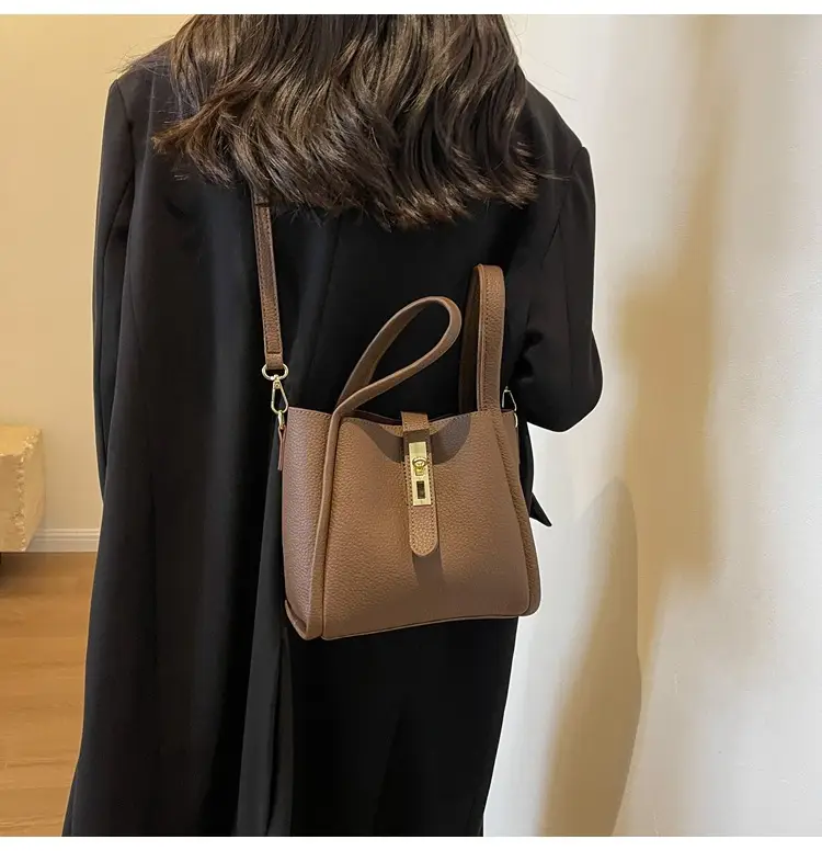 Women's Beige Textured Shoulder Messenger Bag 2023 — feature 10