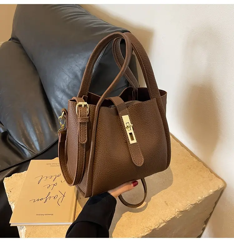 Women's Beige Textured Shoulder Messenger Bag 2023 — feature 26