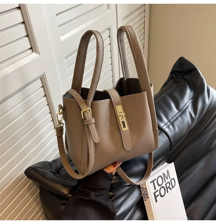 Women's Beige Textured Shoulder Messenger Bag 2023 — feature 33