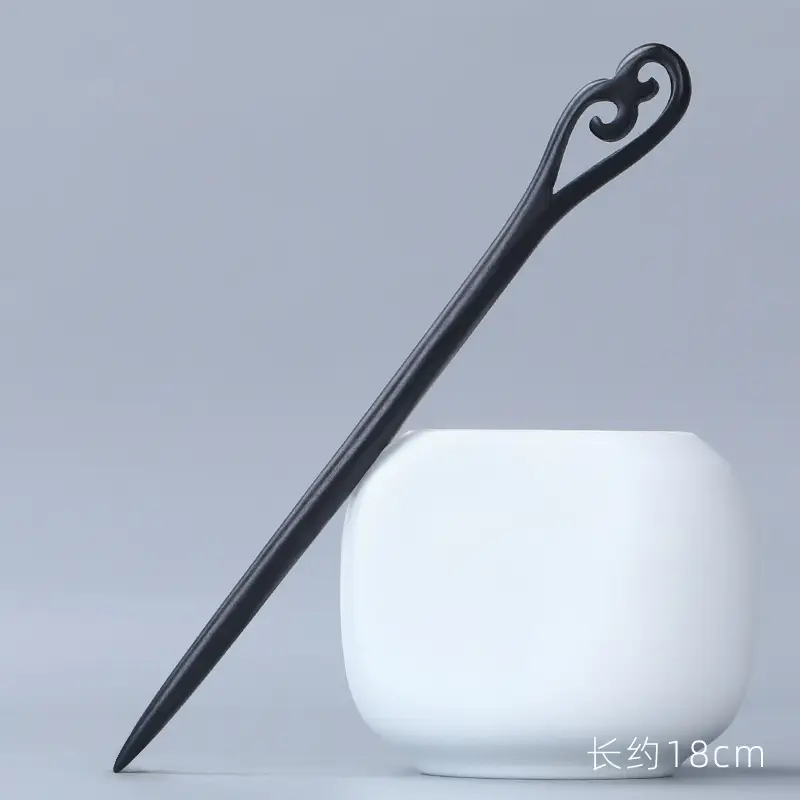 New Chinese Style Ebony Hairpin Chopsticks Wholesale - Image 12