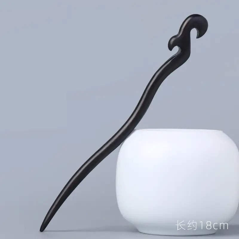 New Chinese Style Ebony Hairpin Chopsticks Wholesale - Image 19