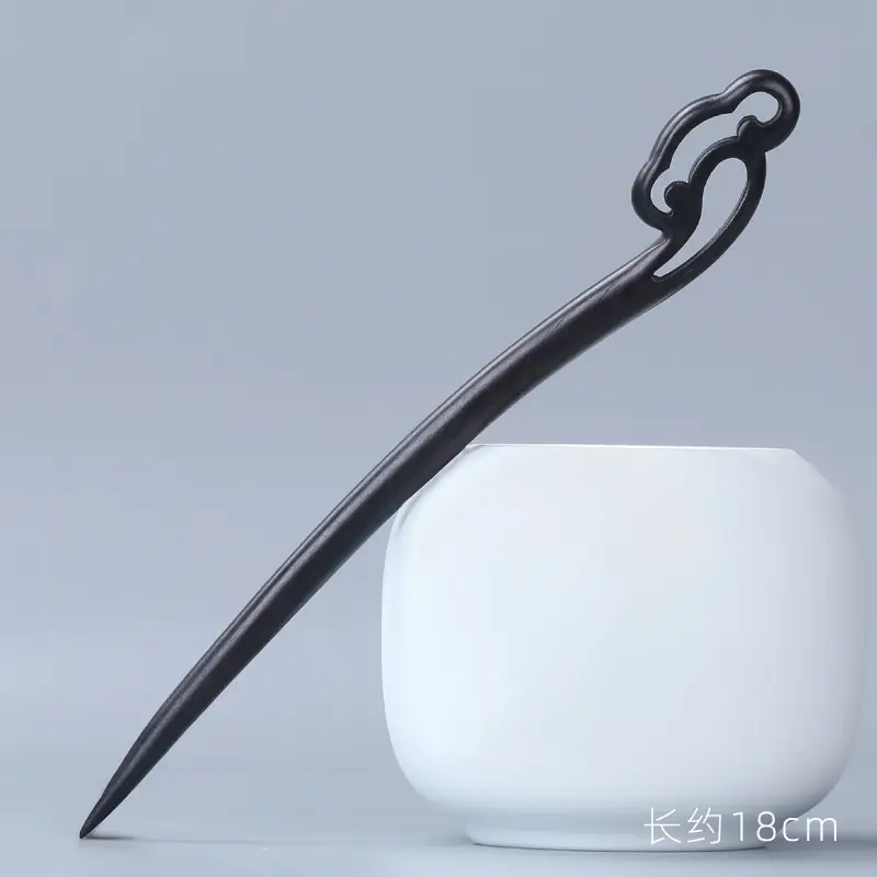 New Chinese Style Ebony Hairpin Chopsticks Wholesale - Image 23