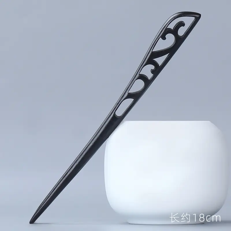 New Chinese Style Ebony Hairpin Chopsticks Wholesale - Image 38