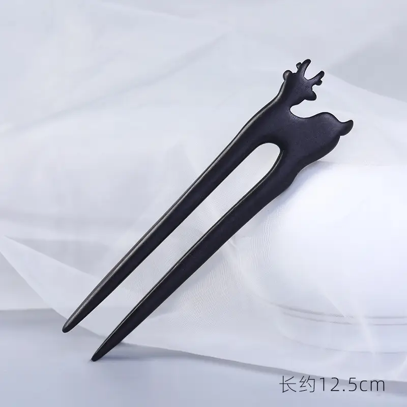 New Chinese Style Ebony Hairpin Chopsticks Wholesale - Image 72