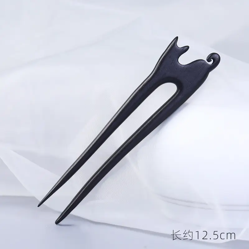 New Chinese Style Ebony Hairpin Chopsticks Wholesale - Image 73