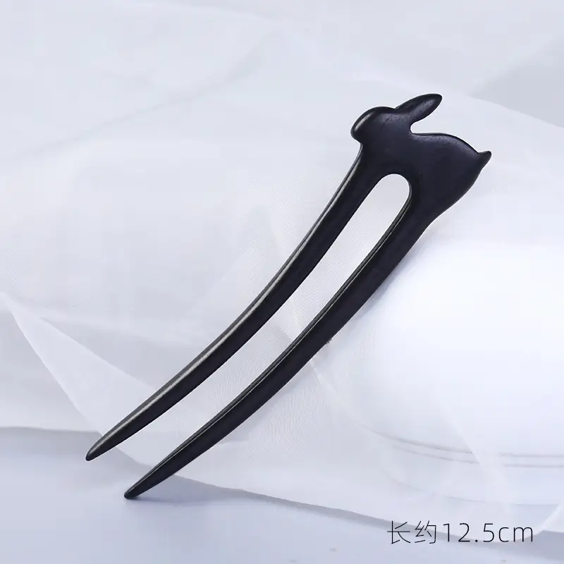 New Chinese Style Ebony Hairpin Chopsticks Wholesale - Image 75