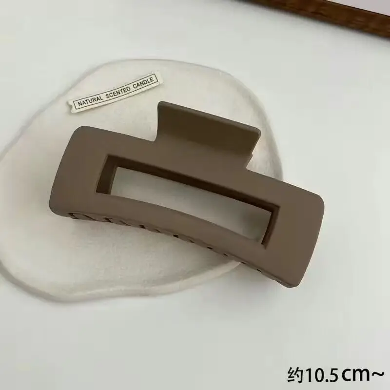 Large Square frosted coffee (about 10.5cm)