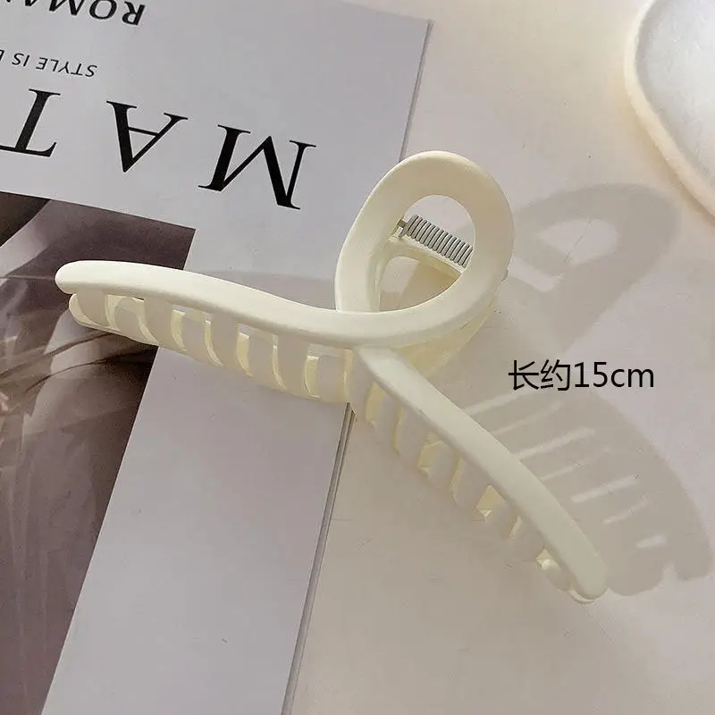 Extra large cross frosted white (about 15cm)