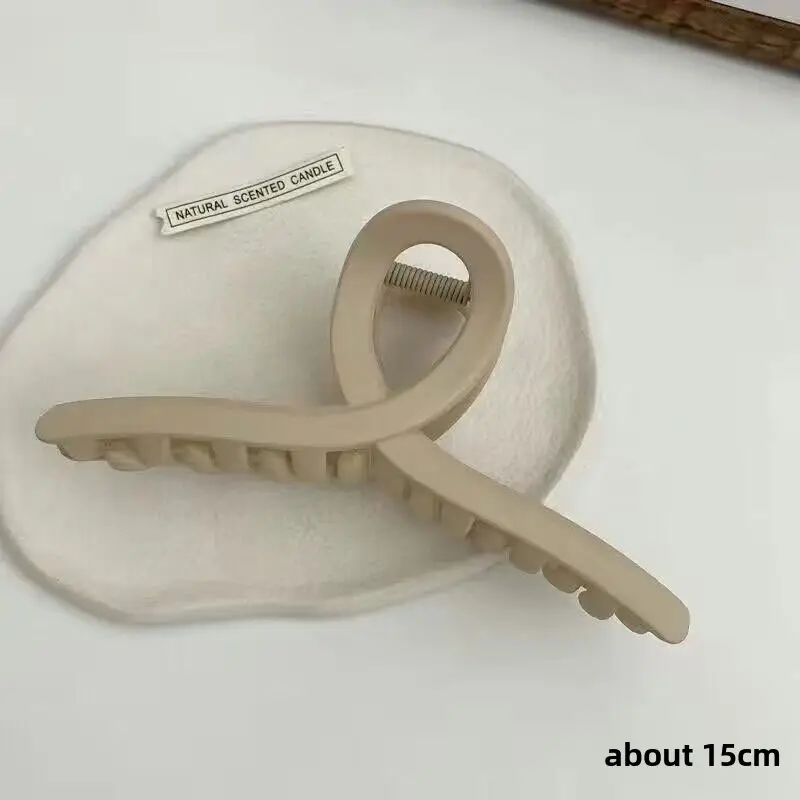 2023 New 15CM Frosted Hair Clip Female Shark - Image 4