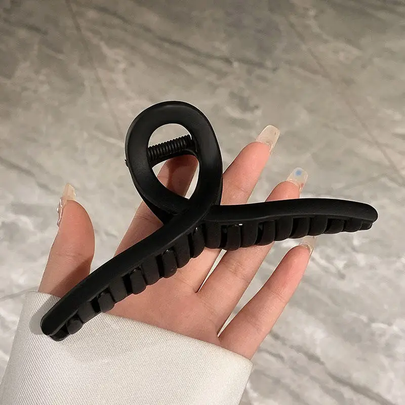 2023 New 15CM Frosted Hair Clip Female Shark - Image 5