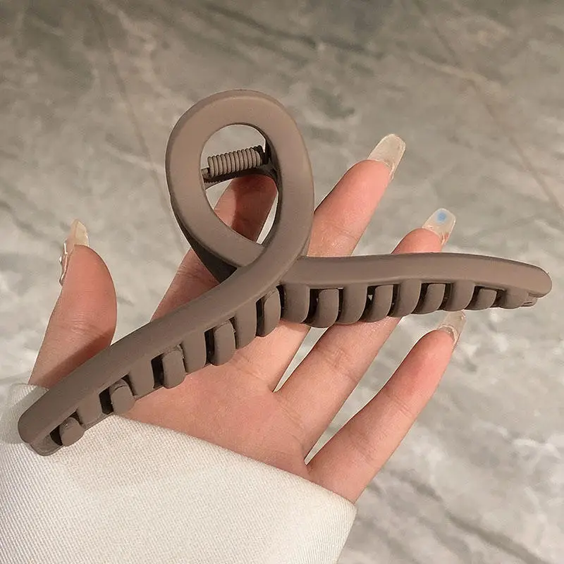 2023 New 15CM Frosted Hair Clip Female Shark - Image 7