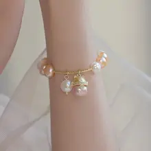 Natural Freshwater Pearl Bracelet Love Heart Design — feature 2
