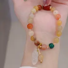 Natural Freshwater Pearl Bracelet Love Heart Design — feature 5