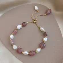 Natural Freshwater Pearl Bracelet Love Heart Design — feature 6
