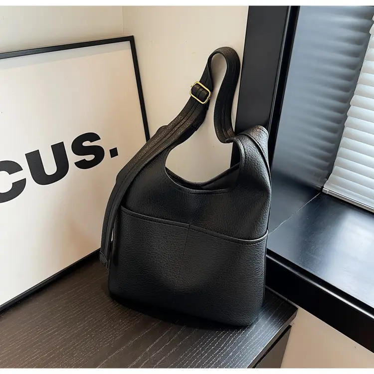 Brown Leather Shoulder Crossbody Bag for Women — feature 14