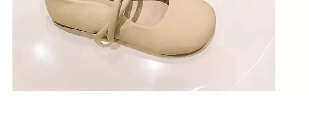 Flat Mary Jane Women's Shoes 2025 Autumn New Easiest for Match Soft Sole Round Toe Granny Shoes Slip-On Shallow Mouth Shoes — feature 22