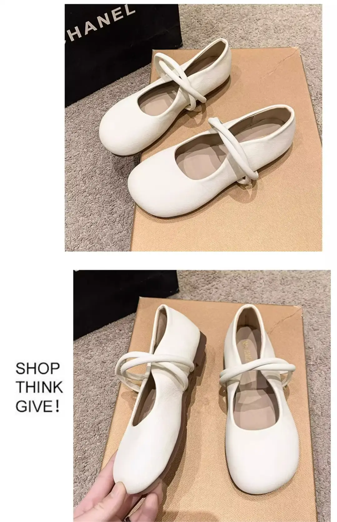 Flat Mary Jane Women's Shoes 2025 Autumn New Easiest for Match Soft Sole Round Toe Granny Shoes Slip-On Shallow Mouth Shoes — feature 25