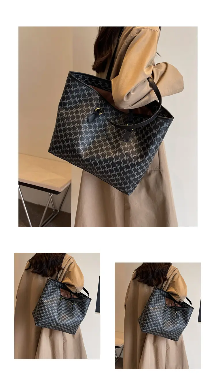 Women's 2025 Trendy Shoulder Bag with Gold Handles — feature 8