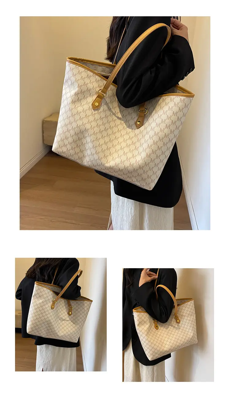 Women's 2025 Trendy Shoulder Bag with Gold Handles — feature 9
