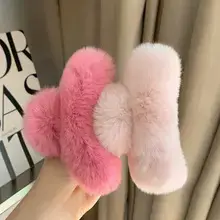 Autumn Winter Plush Clip Hairpin for Girls — feature 5