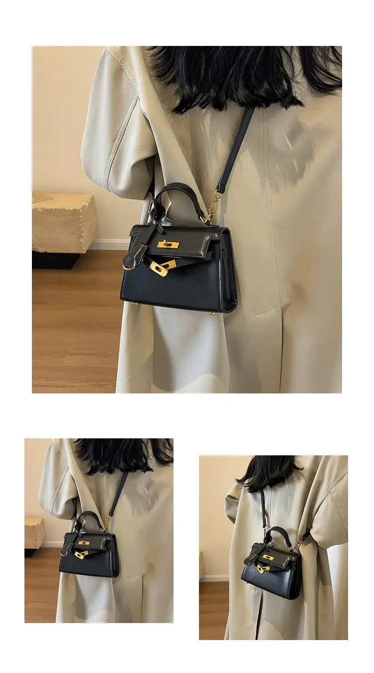 Women Retro Platinum Shoulder Bag 2023 Winter — feature 10
