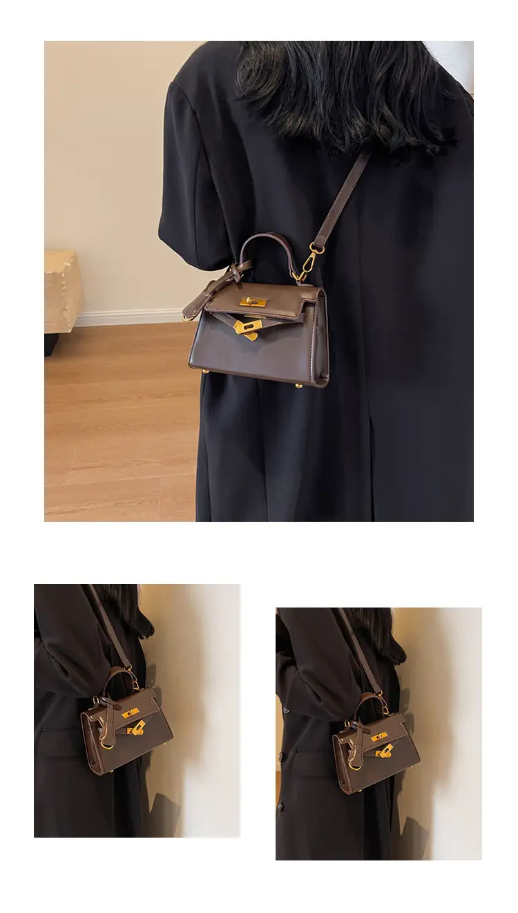 Women Retro Platinum Shoulder Bag 2023 Winter — feature 12