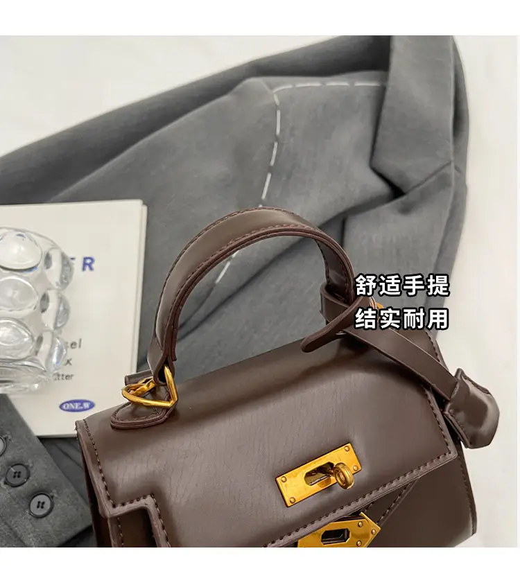 Women Retro Platinum Shoulder Bag 2023 Winter — feature 6