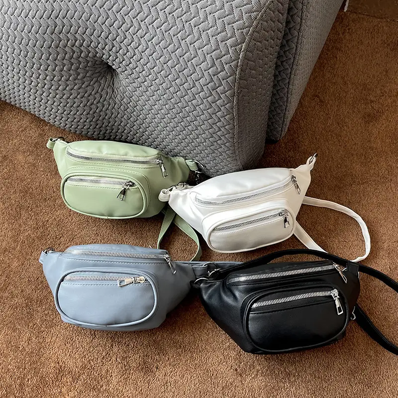 Women's Green Waist Crossbody Bag 2023 New Style - Image 6
