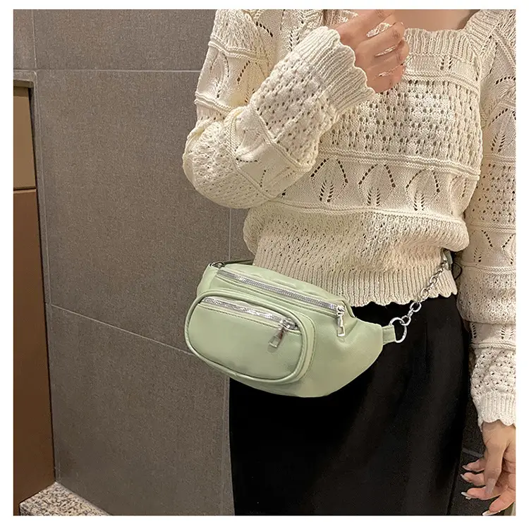 Women's Green Waist Crossbody Bag 2023 New Style — feature 20