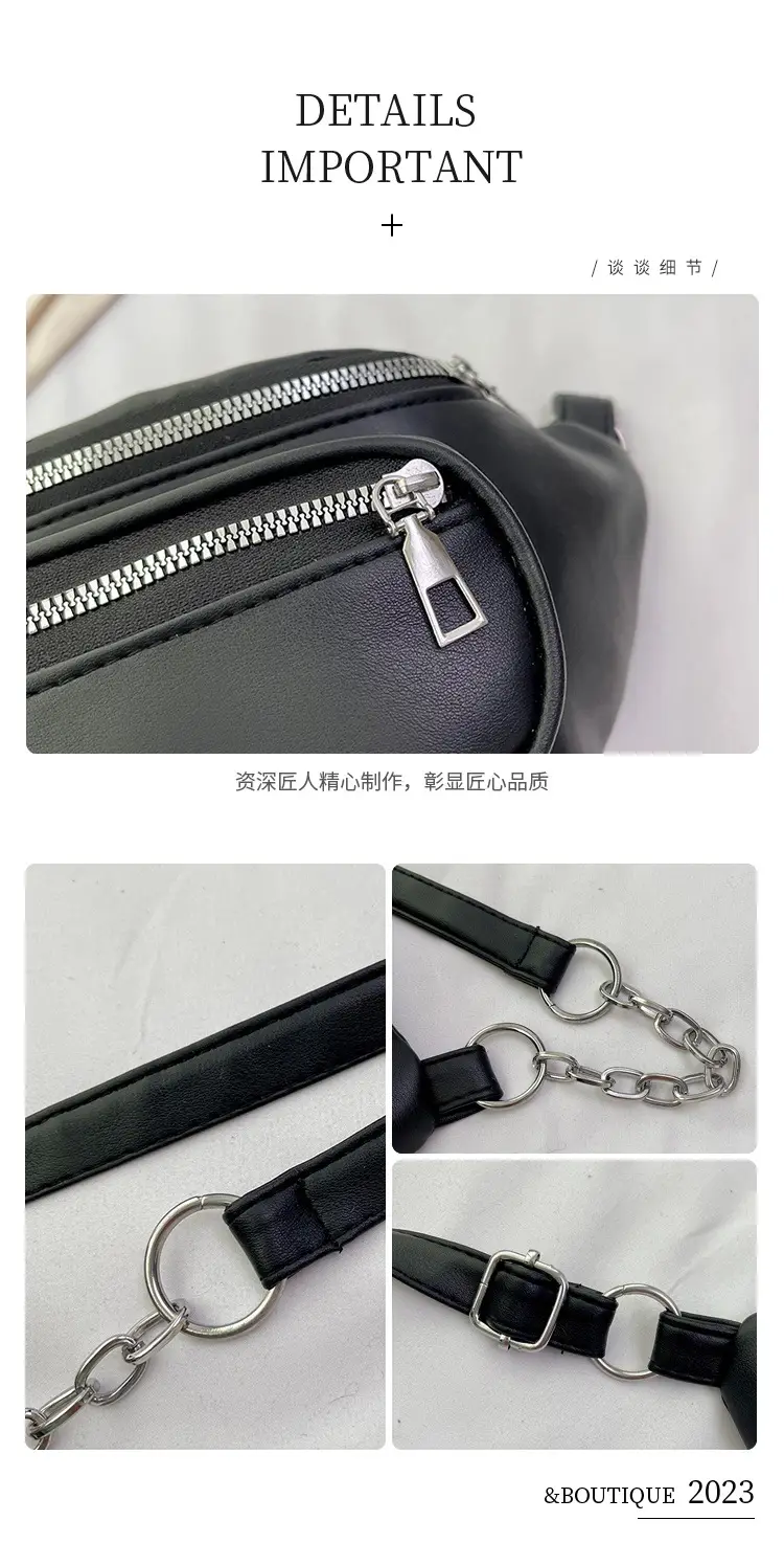 Women's Green Waist Crossbody Bag 2023 New Style — feature 5
