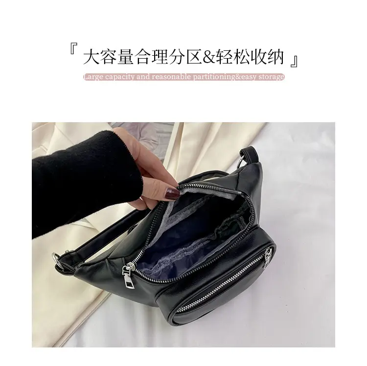 Women's Green Waist Crossbody Bag 2023 New Style — feature 7