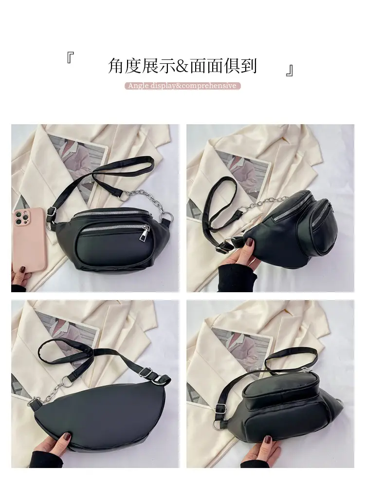 Women's Green Waist Crossbody Bag 2023 New Style — feature 8