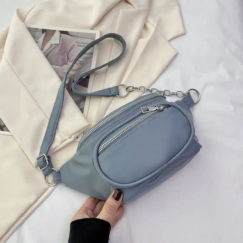 Women's Green Waist Crossbody Bag 2023 New Style - Image 4