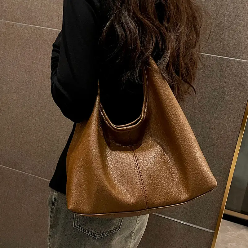 Textured Bucket Bag for Women Autumn 2026