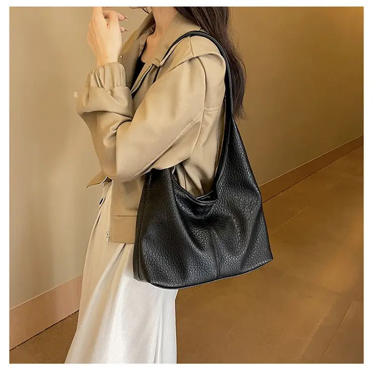 Textured Bucket Bag for Women Autumn 2026 — feature 30