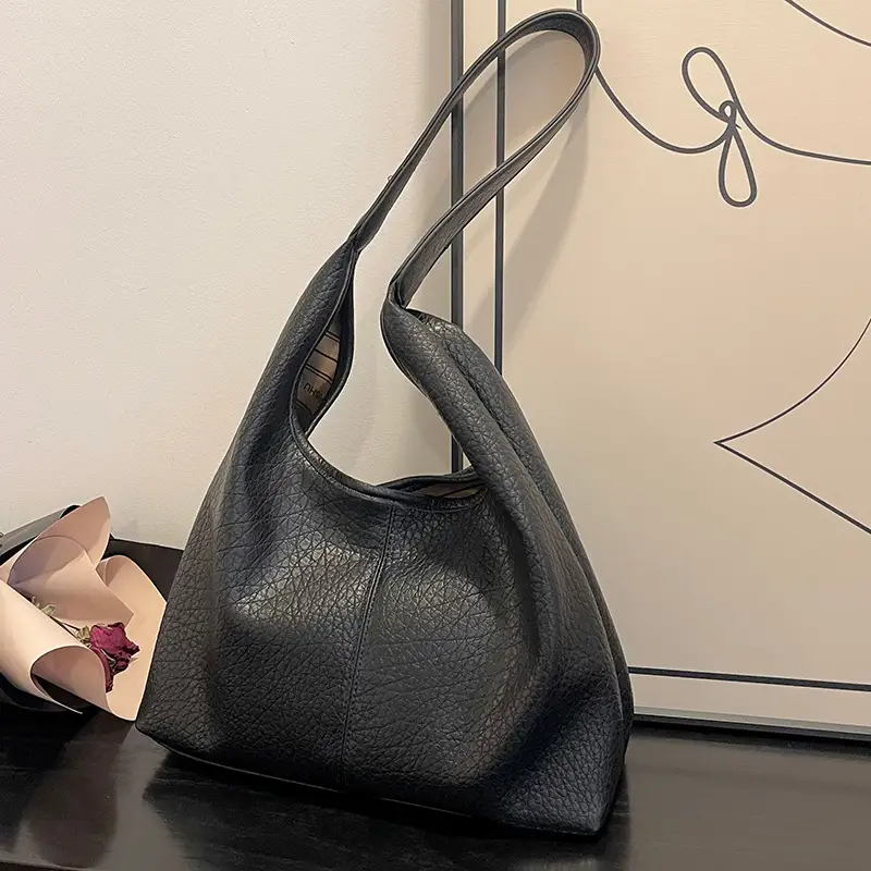 Textured Bucket Bag for Women Autumn 2026